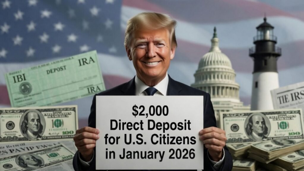 $2,000 Direct Deposit for U.S. Citizens in January 2026