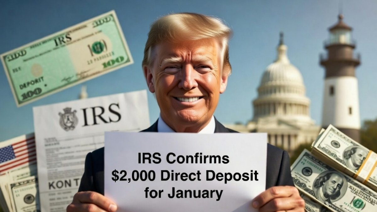 IRS $2,000 Direct Deposit January 2026