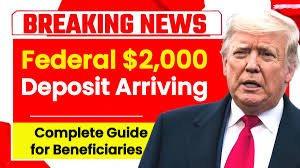 Federal $2,000 Deposit Arriving January 2026