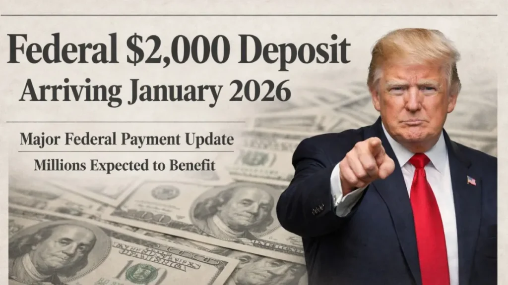$2,000 Federal Stimulus Deposits in January 2026