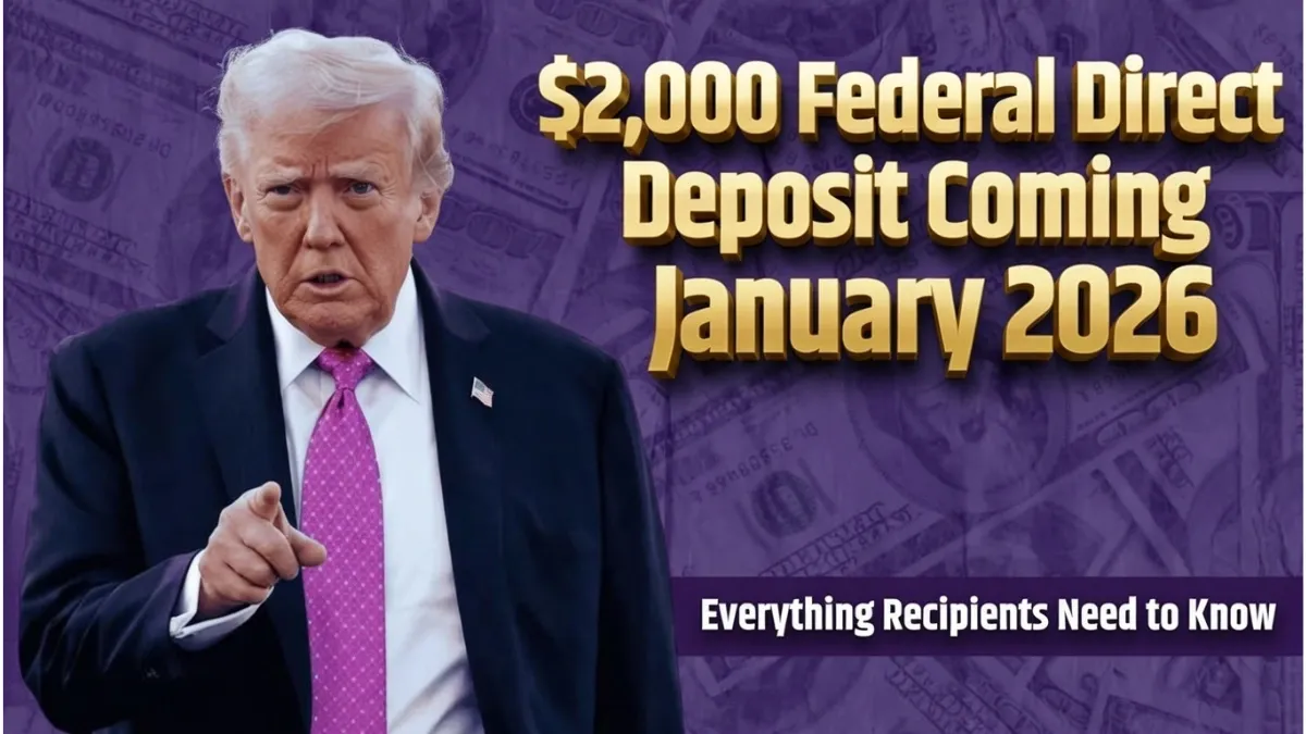 IRS Confirms $2,000 Direct Deposit for January, 2026