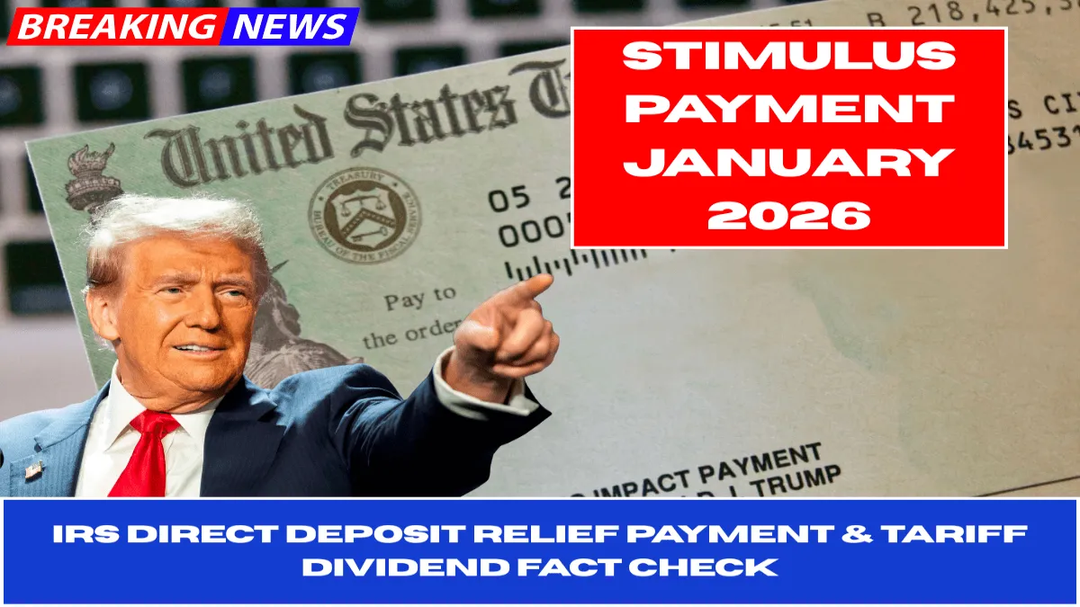 Stimulus payment January 2026