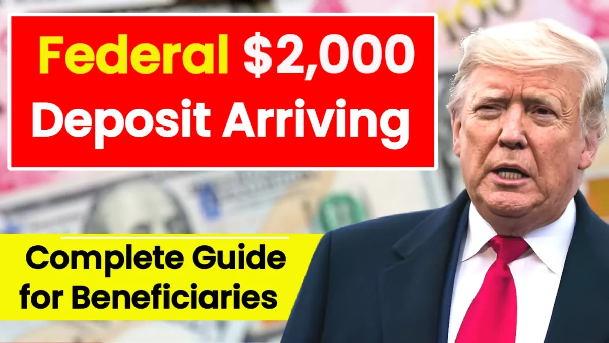 Federal $2,000 Deposit Arriving January 2026